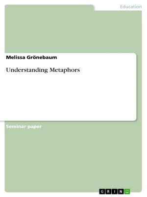 cover image of Understanding Metaphors